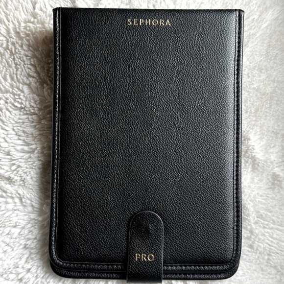 Sephora Leather Cosmetic Brush Storage Travel Case NEW - Picture 2 of 5